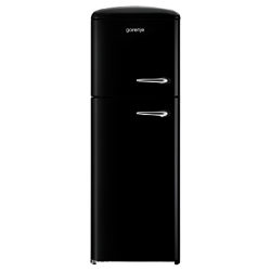 Gorenje RF60309OBK-L Freestanding Fridge Freezer, A++ Energy Rating, Left-Hand Hinge, 60cm Wide, Black